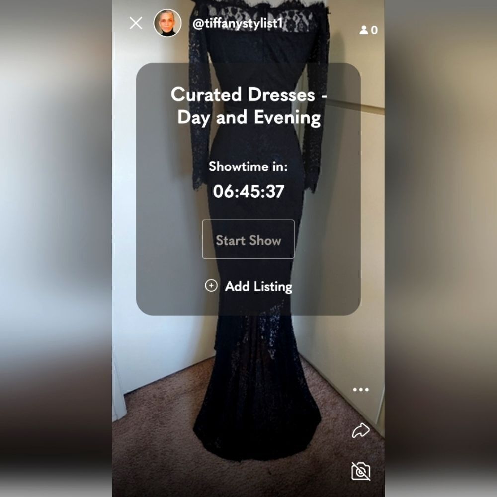 My First Live Poshmark Show
